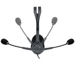 Logitech 981-000612 headphones/headset Wired Head-band Office/Call center Black