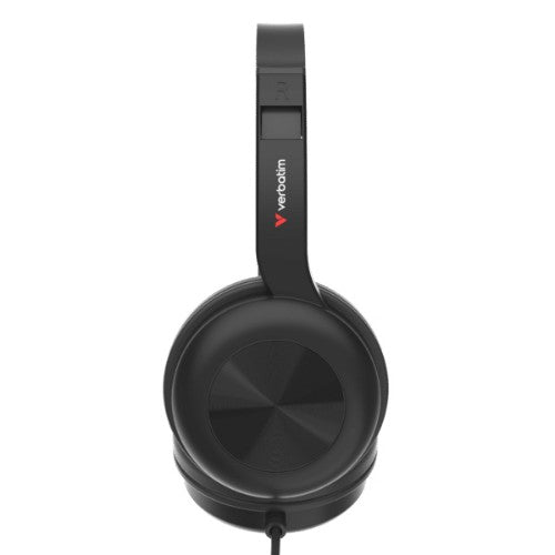 Verbatim Clarity Sound Headset Wired Head-band Calls/Music USB Type-C Black