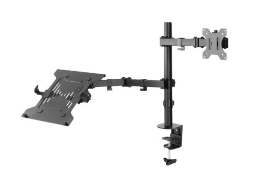 Brateck LDT12-C1M2KN notebook stand Notebook & monitor arm Black