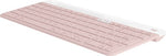 Logitech 920-011329 keyboard Office RF Wireless + Bluetooth QWERTY English Rose