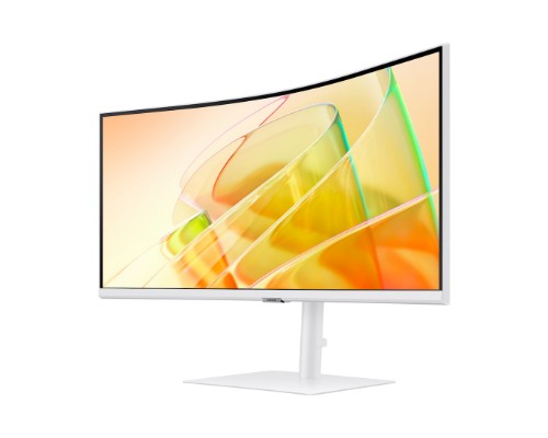 Samsung LS34C650TAEXXY computer monitor 86.4 cm (34") 3440 x 1440 pixels UltraWide Quad HD LED White