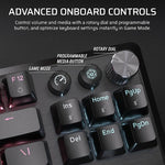 Corsair K70 CORE keyboard Gaming RF Wireless + USB QWERTY English Black