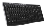 Logitech 920-003057 keyboard Universal RF Wireless English Black