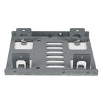 StarTech.com Dual 2.5" to 3.5" HDD Bracket for SATA Hard Drives - 2 Drive 2.5" to 3.5" Bracket for Mounting Bay - TAA