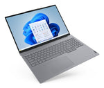 Lenovo ThinkBook 16 G8 IRL Intel Core 7 240H Laptop 40.6 cm (16") WUXGA 32 GB DDR5-SDRAM 512 GB SSD Wi-Fi 6E (802.11ax) Windows 11 Pro English Grey