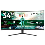 Philips Evnia 3000 34M2C3500L/75 computer monitor 86.4 cm (34") 3440 x 1440 pixels Wide Quad HD Black
