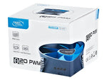 DeepCool Theta 20 PWM Processor Cooler 10 cm Aluminium, Black, Blue