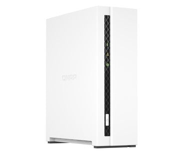 QNAP TS-133 NAS/storage server Tower Cortex-A55 2 GB DDR4 0 TB QNAP Turbo System White