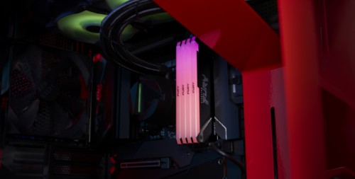 Kingston Technology FURY Beast 32GB 3200MT/s DDR4 CL16 DIMM (Kit of 2) RGB