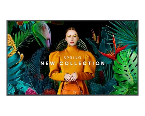 Samsung LH85QBCEBGCXXY Signage Display Digital signage flat panel 2.16 m (85") LED Wi-Fi 350 cd/m² 4K Ultra HD Black Tizen 16/7