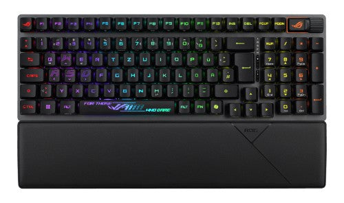 ASUS ROG Strix Scope II 96 RX Wireless keyboard Gaming USB + RF Wireless + Bluetooth Black
