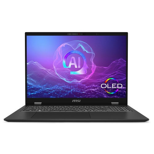 MSI Prestige 16 AI+ Evo B2VMG-228AU Copilot+ PC Intel Core Ultra 5 226V Laptop 40.6 cm (16") UHD+ 16 GB LPDDR5x-SDRAM 512 GB SSD Wi-Fi 7 (802.11be) Windows 11 Pro Grey