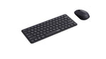 Rapoo 9010M keyboard Mouse included Office RF Wireless + Bluetooth QWERTZ Black