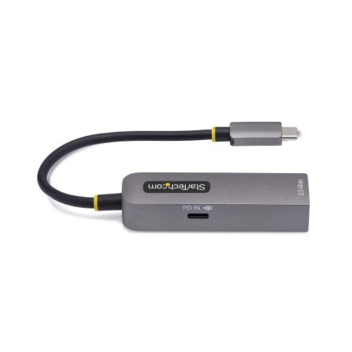 StarTech.com 2.5GbE USB-C to Ethernet Adapter, 100W PD Pass-Through, NBASE-T NIC, USB 3.0 Type-C 2.5/1G Multi Speed Network, Thunderbolt Compatible, Windows & Mac