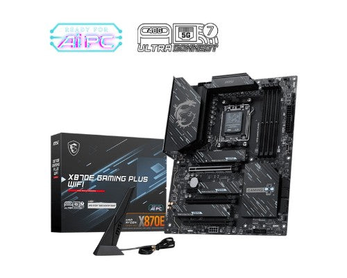 MSI X870E GAMING PLUS WIFI motherboard AMD X870E Socket AM5 ATX
