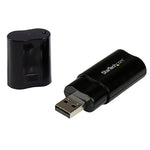 StarTech.com USB Stereo Audio Adapter External Sound Card - TAA