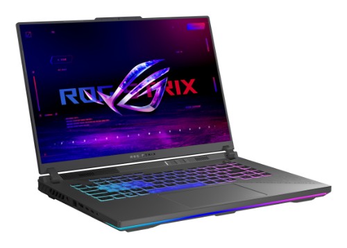 ASUS ROG Strix G16 G614PR-RV075W AMD Ryzen™ 9 8940HX Laptop 40.6 cm (16") WUXGA 32 GB DDR5-SDRAM 1 TB SSD NVIDIA GeForce RTX 5070 Ti Wi-Fi 6E (802.11ax) Windows 11 Home Black, Grey