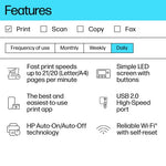 HP LaserJet M110w Wireless Black and white Printer