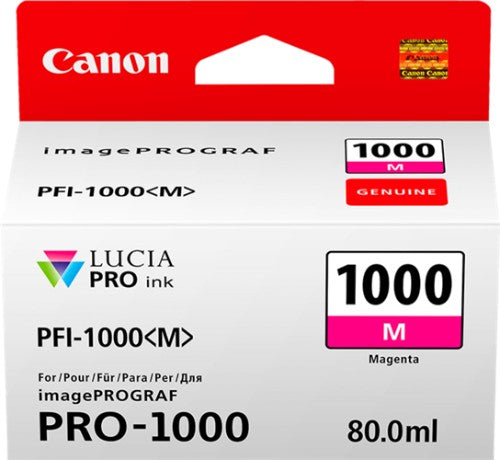 Canon PFI-1000M Magenta Ink Cartridge
