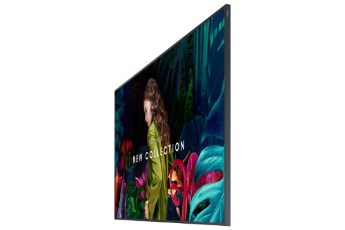 Samsung QB65C-N Digital signage flat panel 165.1 cm (65") LED 350 cd/m² 4K Ultra HD Black Built-in processor Tizen 7.0 16/7