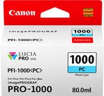 Canon PFI-1000PC Photo Cyan Ink Cartridge
