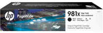 HP 981X High Yield Black Original PageWide Cartridge