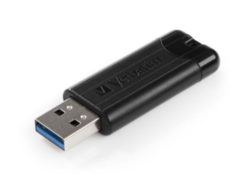 Verbatim PinStripe 3.0 - USB 3.0 Drive 128GB  - Black