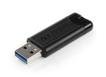 Verbatim PinStripe 3.0 - USB 3.0 Drive 256GB  - Black