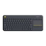 Logitech 920-007165 keyboard TV RF Wireless English Black