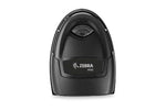 Zebra DS2208, SR, 1D/2D, 645nm, Roll 0-360°, Skew ± 65°, Pitch ± 65°, IP42, 161.6g, Black, Wired, USB/RS-232/RS-485/Keyboard Wedge