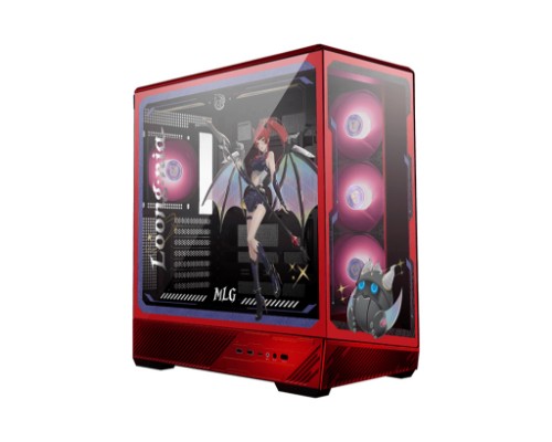 MSI PANO 130R MLG EDITION computer case Midi Tower Red