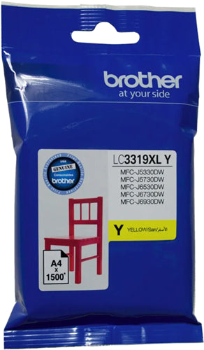 Brother LC3319XLY ink cartridge 1 pc(s) Original Yellow