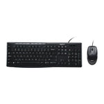 Logitech 920-002693 keyboard Mouse included USB English Black