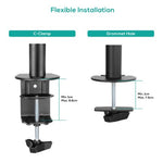 MBeat activiva ErgoLife 81.3 cm (32") Clamp Black
