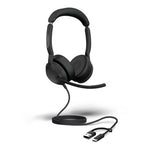 Jabra Evolve2 50 Headset Wired Head-band Office/Call center USB Type-C / USB Type-A Bluetooth Black