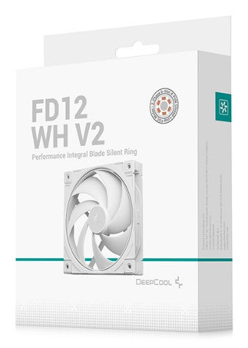 DeepCool FD12 WH V2 Computer case Fan 12 cm White 1 pc(s)
