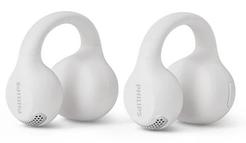 Philips 2000 series TAQ2000WT Headset True Wireless Stereo (TWS) Ear-clip-on, Open-ear Calls/Music Bluetooth White
