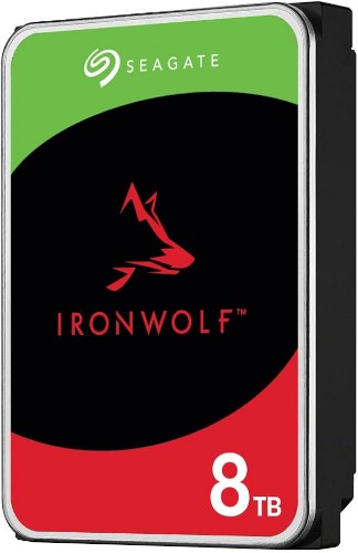 Seagate IronWolf ST8000VN002 internal hard drive 8 TB 5400 RPM 256 MB 3.5" Serial ATA III