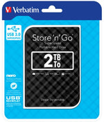 Verbatim Store 'n' Go USB 3.0 Hard Drive 2TB Black