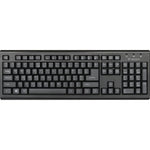Verbatim Silent Wireless & Mouse- PCR keyboard Mouse included Universal RF Wireless QWERTY Black