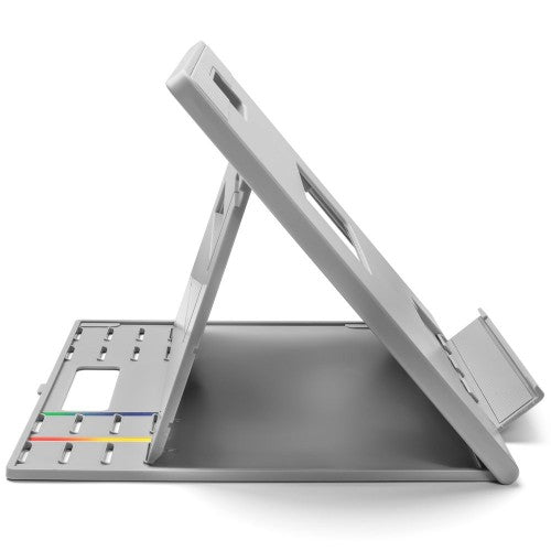 Kensington SmartFit® Easy Riser™ Go Adjustable Ergonomic Laptop Riser and Cooling Stand for up to 17" Laptops
