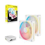 Corsair iCUE LINK LX140-R RGB Computer case Fan 14 cm White 2 pc(s)