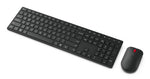 Lenovo 4X31S04810 keyboard Mouse included Office RF Wireless + Bluetooth US English Black