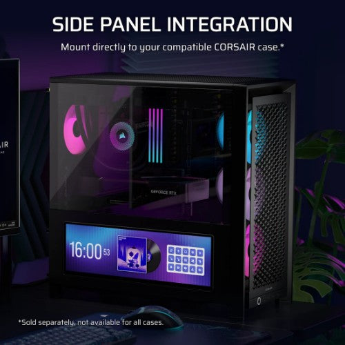 Corsair XENEON EDGE computer monitor 36.8 cm (14.5") 2560 x 720 pixels LCD Touchscreen Purple