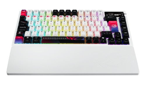 ASUS ROG Azoth X keyboard Gaming USB + RF Wireless + Bluetooth QWERTZ White
