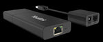 Yealink USB2CAT5E-EXT Network transmitter & receiver Black