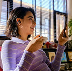 SHOKZ OpenDots Air Headset Wireless Ear-clip-on Calls/Music/Sport/Everyday Bluetooth Black