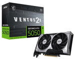 MSI GEFORCE RTX 5050 8G VENTUS 2X OC graphics card NVIDIA 8 GB GDDR6
