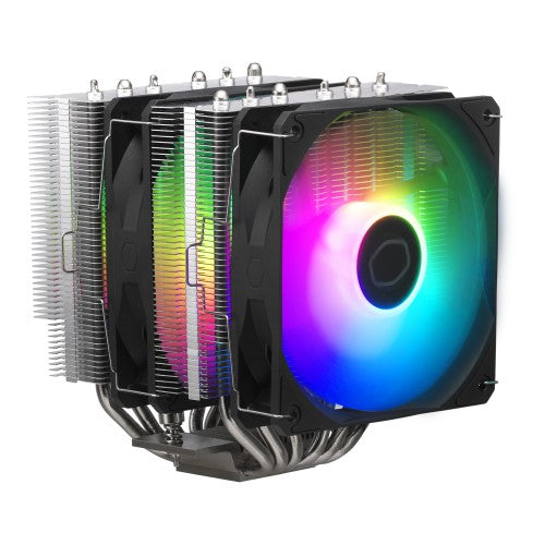 Cooler Master Hyper 620S Processor Air cooler 12 cm Black, Silver