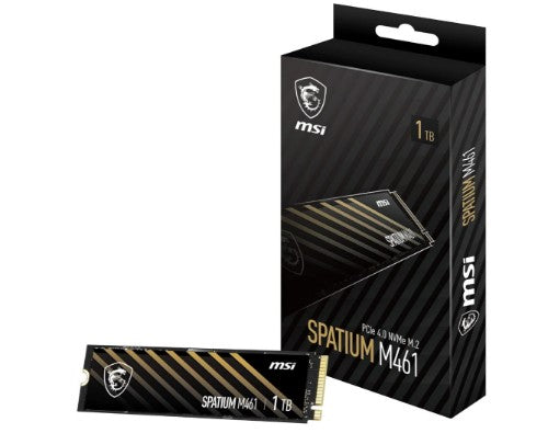 MSI SPATIUM M461 1 TB M.2 PCI Express 4.0 NVMe 3D NAND